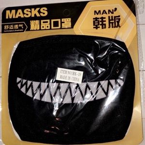 anime teeth face mask🪐